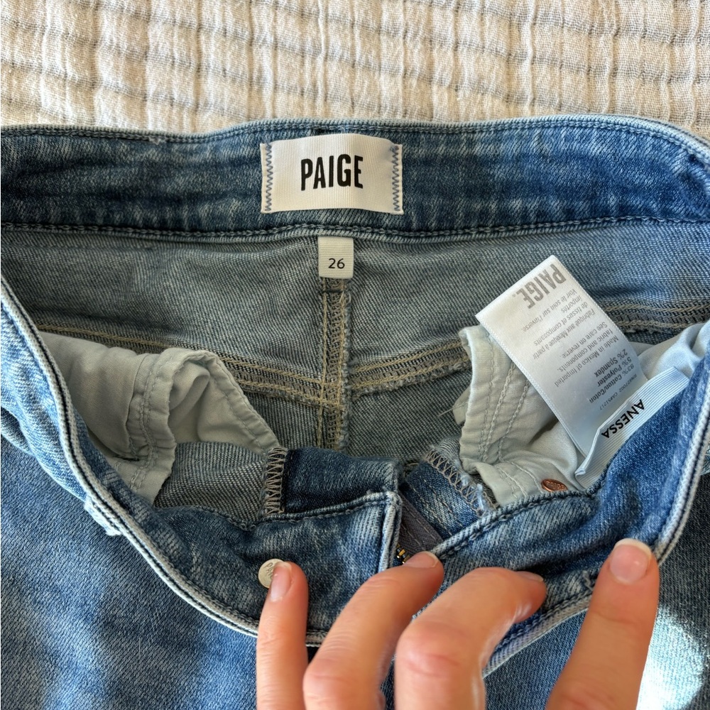 PAIGE Light Blue Women's Jeans